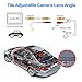Backup Camera, Esky Car Rear View Reversing Mini Camera With 170 Degree Perfect View Angle Design HD Color CCD Waterproof Universal Car Backing Camera(Guideline Version)