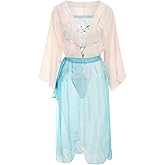 SINGUYUN Chinese Traditional Hanfu Dresses for Women Sexy Cosplay Cheongsam Dress Anime Lingerie Kimono Pajamas Sleepwear