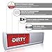 Noosa Life Premium Clean Dirty Dishwasher Magnet - Dishwasher Management Made Easy - Metal and Acrylic, Easy-To-Read Labels, Magnetized Slider - Dishwasher Magnet Clean Dirty - Silver