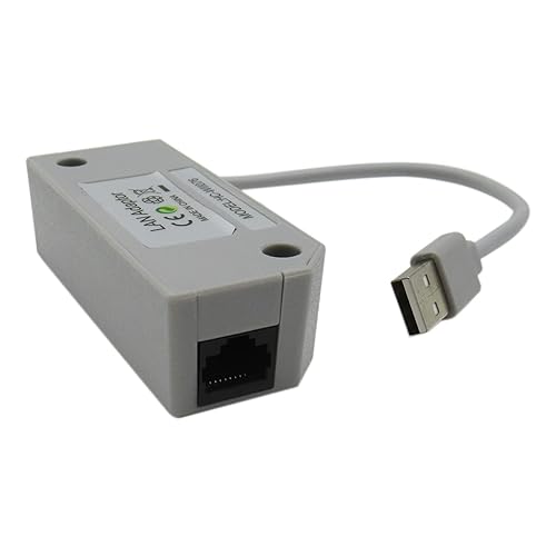 New! USB Internet LAN Network Adapter Connector For Nintendo Wii
