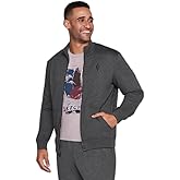Skechers Men's Hoodless Hoodie GO WALK Everywhere Full Zip Mock Neck Jacket