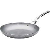 de Buyer MINERAL B Pro Carbon Steel Omelette Pan - 9.5&rdquo; Diameter, 7.7&rdquo; Cooking Surface - Naturally Non-Stick Finish - Made in France