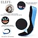 ELEFT Ultra Thin Men's Women's Height Increase Elevator Shoes Insoles, Heel Lifts 2cm up 0.8 inch Taller 1 Pair