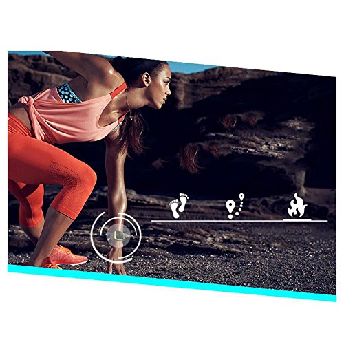 L@YC Smart Positioning Swimming Depth Waterproof Sports Bracelet Gifts, Blue
