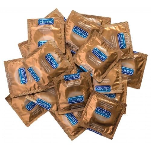 Durex Extra Lubricated Latex Condoms (Pack of 100) image