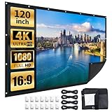 120 inch Projector Screen with Stand,2025