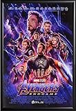 Avengers Endgame Movie Poster, US Regular Version, Framed (Black)