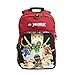 LEGO Kids Ninjago Wu Cru Heritage Classic Backpack, Red, One Size
