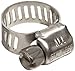 Precision Brand - 33010 M4S Micro Seal, Miniature All Stainless Worm Gear Hose Clamp, 7/32