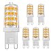 Prosperbiz BALDER G9 5W LED Bulb,(50W Equivalent), Bi Pin Base, Warm White 3000K, Non-Dimmable, (6-Pack)