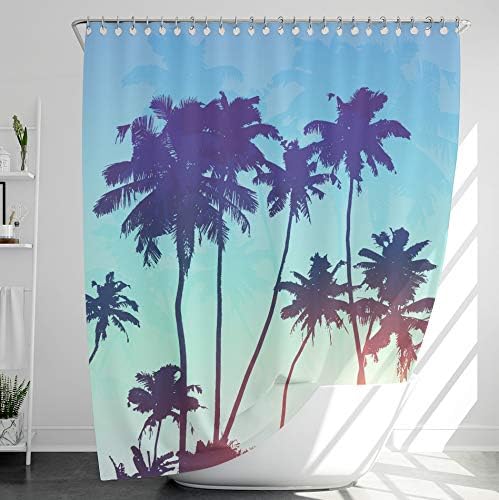 Amazon Com Innobeta Fabric Shower Curtain With 12 Hooks Water