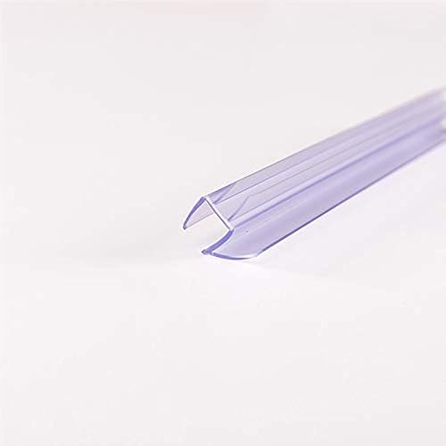 Cozylkx Frameless Glass Shower Door Bottom Seal Sweep - 27.5" Long, Fits 3/8" Glass, No Glue Needed