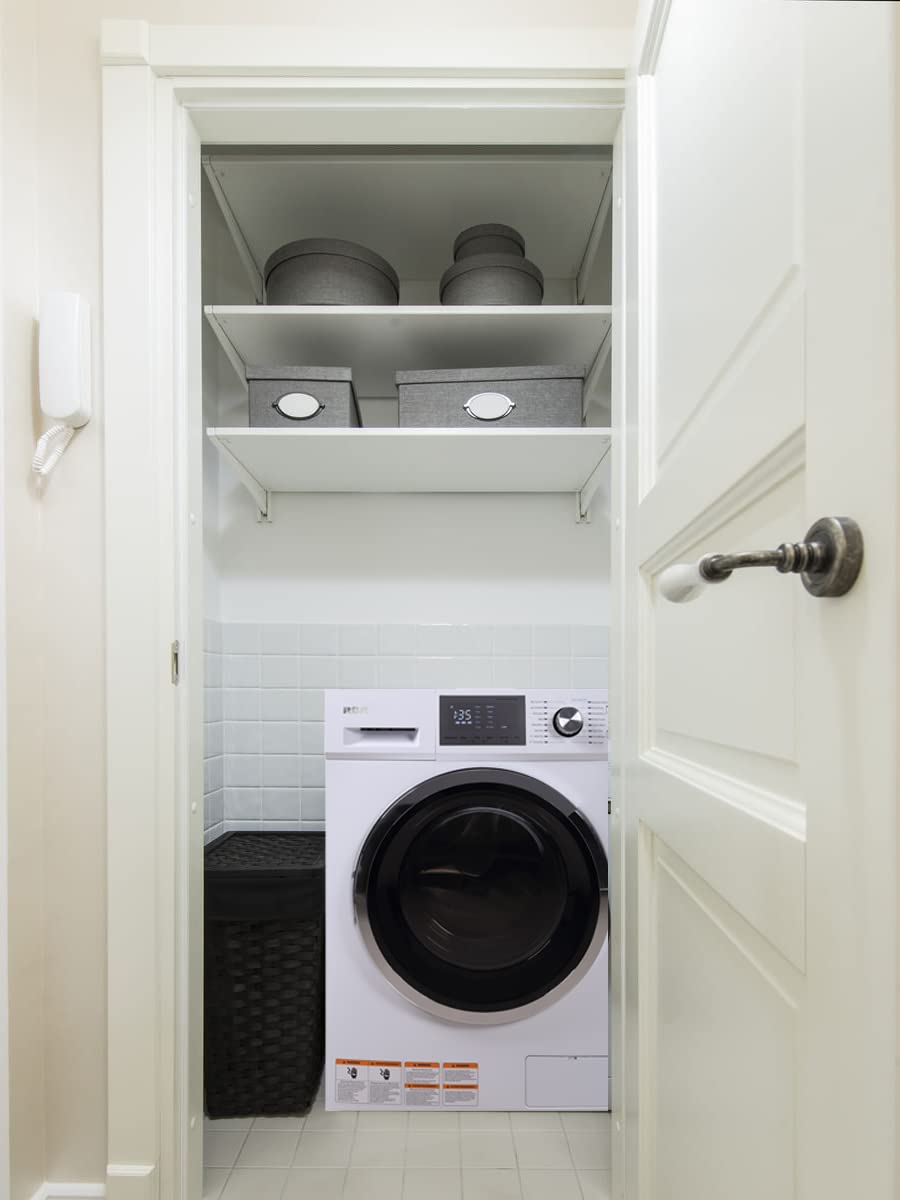 HAMILTON BEACH Washer and Dryer Combo 2.7 cu ft - White