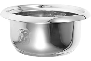 Alipis Rice Cooker Liner Rice Cooking Pot Accessories Inner Pot Liner Silver Stainless Steel