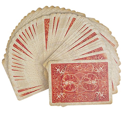 Bicycle 1800 Vintage Series Playing Cards By Ellusionist Red