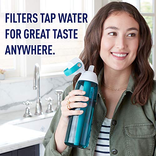 Brita Premium Filtering Water Bottle, 26 Ounce, Sea Glass (36377) - Image 4