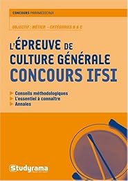 L' épreuve de culture générale, concours IFSI