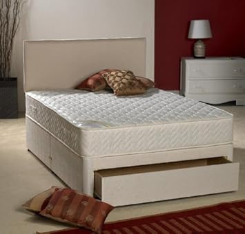 The Aphrodite Double Divan Bed With Front End Slider Drawer