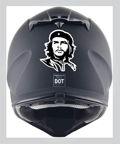 che guevara motorcycle helmet Asiatic Artisan - Sticker Che Guevara Bottle Cup Mug Helmet Laptop Decal  Vinyl Bumper Sticker in Saudi Arabia