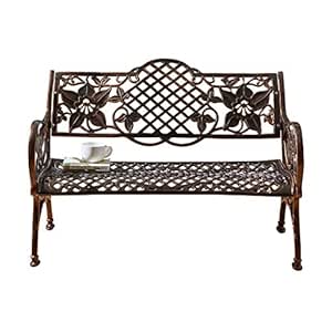 Bancos Banco De Jardín Estilo Aluminio Tallado Banco De Jardín Espalda