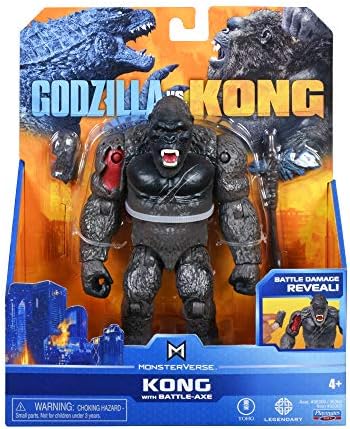 PlayMates Godzilla vs Kong with Battle 