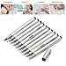 Precision Micro-Line Pens, Fineliner,Multiliner,Waterproof Archival ink For Artist Illustration, Office Documents, Scrapbooking, Technical Drawing -10 Pcs