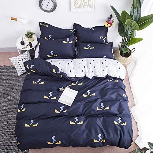 CHLCH Bedding Set Anti-Wrinkle Allergy Sheet Set Hotel Quality Super Soft Set Pillow Case and Sheet SetBed quilt cover sheets colour2 1.0