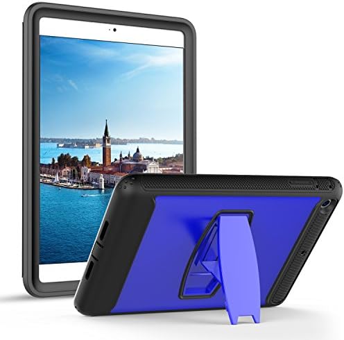 Hansin iPad Mini 3/2 / 1 Case, Heavy Duty Kickstand Shockproof Protective Cover with Built-in Screen Protector for Apple…