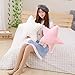 elfishgo Creative Star Moon and Cloud Plush Pillows Stuffed Toys (White, Star)