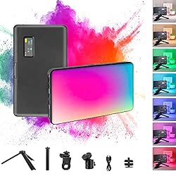 Leshiou RGB LED Video Light Live Streaming Video