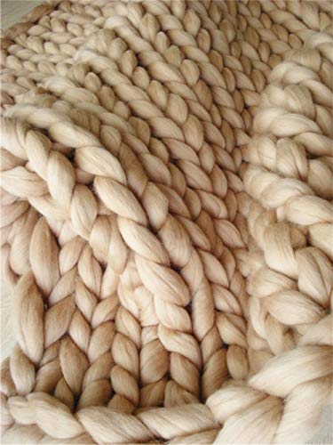 image for HomeModa Studio Non-Mulesed Chunky Wool Yarn Big Chunky Yarn Massive Y