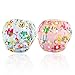 Dwave 2pcs Pack One Size Baby & Toddler Reusable Washable Swim Diapers (Zoo Animals)