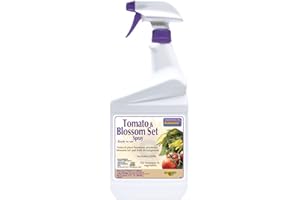 Bonide Tomato & Blossom Spray Set, 32 oz Ready-to-Use, Increases Harvest of Fruits & Vegetables in Home Garden