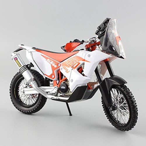 SPA SXF 450 Rally 1:12 Scale Mini Red Bull Factory Dakar Motorcycle Diecast Model