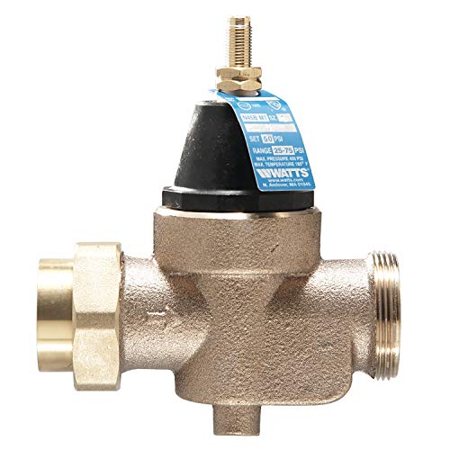Watts Water Technologies 1 LFN45BM1-U 1", Standard Capacity, Lead Free, Water Pressure Reducing Valve