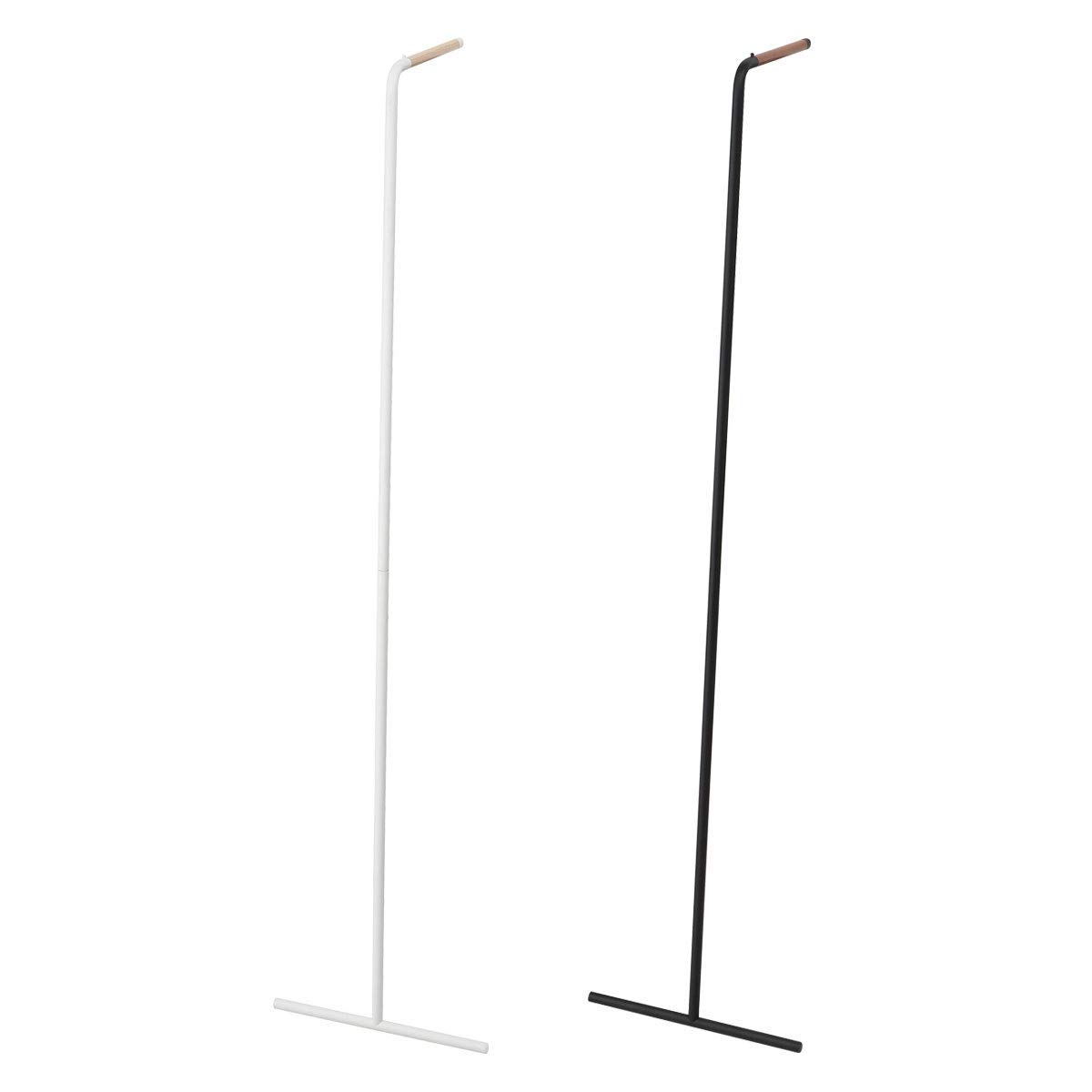 Yamazaki 7550 Slim Coat Hanger Rack, Tower, W 15.2 in (38.5 cm) x D 16.5 in (42 cm) x H 63.0 in (160 cm), White