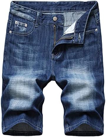 Amazon.com: Men's Skinny Fit Distressed Denim Shorts Destroyed