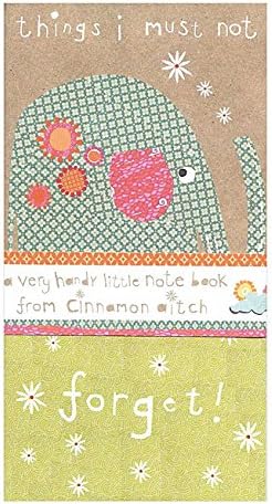 Things I Must Not Forget Notebook by Cinnamon Aitch (NB41)
