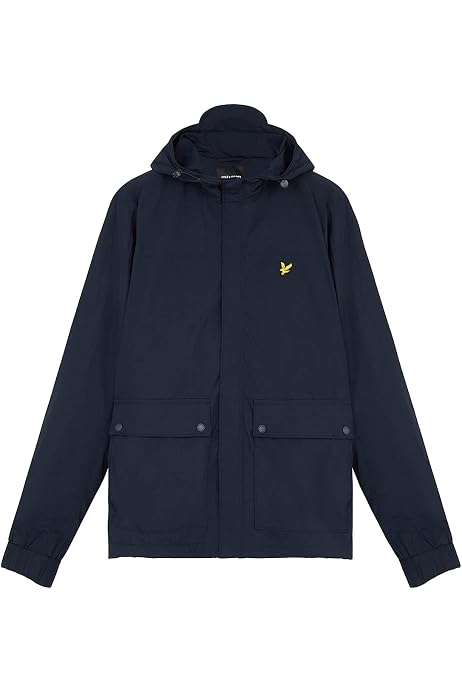 Lyle \u0026 Scott Men's Hooded Jacket, Blue 