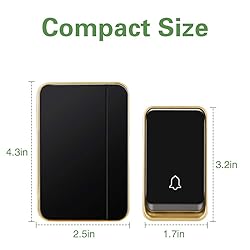 【No Battery Required】Wireless Doorbell