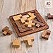 Wood Tangram Puzzle Game, Brain teasers, Tangram