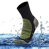 100% Waterproof Crew Socks,SuMade Unisex Breathable Hiking Running Socks 1 Pair
