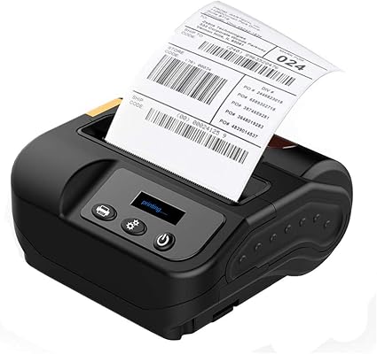 handheld address label printer