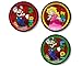American Greetings Super Mario Paper Dessert Plates, 8-Count