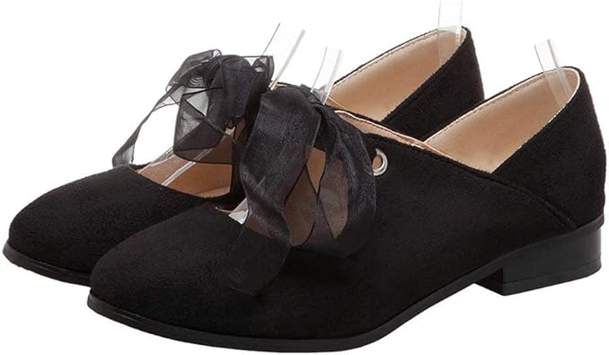 square toe mary jane flats