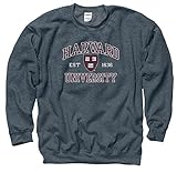 Harvard University Arch Seal Crew Neck Sweatshirt