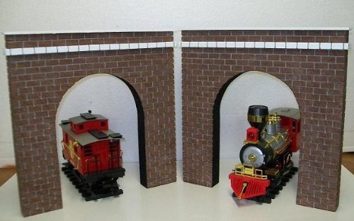 Model Railroad G Gauge Tunnel Portal - Set of 2
