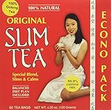 Hobe Laboratories Slim Tea - Original, 60-Count Tea Bags