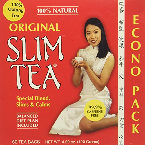 Hobe Laboratories Slim Tea - Original, 60-Count Tea Bags
