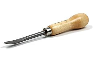 UJ RAMELSON CO C.S. Osborne Spoon Bill Staple Puller #1066 - Perfect Hand Tool for Removing Nails and Tacks - Polished Forged Steel Blade - Essential for Upholstery Repair, DIY Leather Crafts - Made in USA
